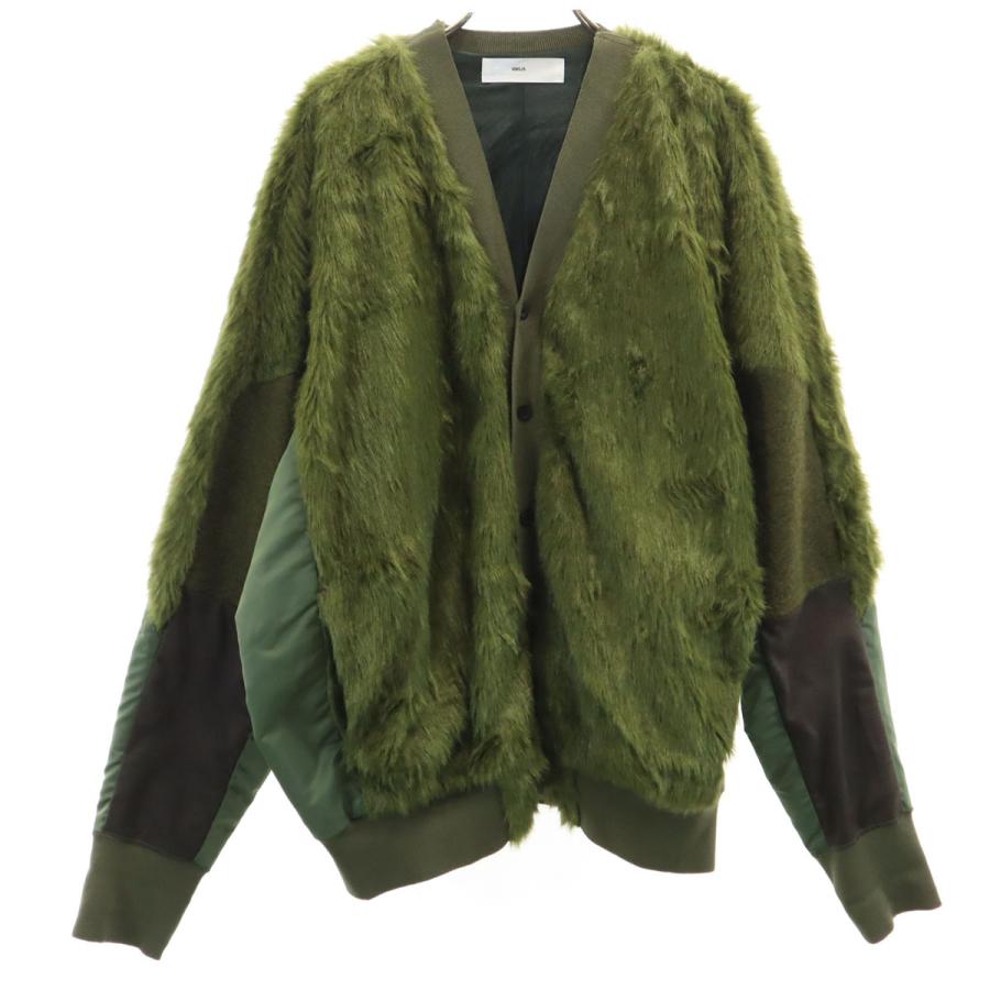 美品 TOGA VIRILIS トーガ ビリリース ドッキング ブルゾン 48 カーキ