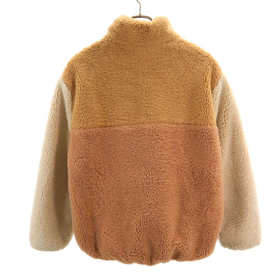 ZARA（ザラ） ボア フリースジャケット 13-14 ベージュ キッズ 古着