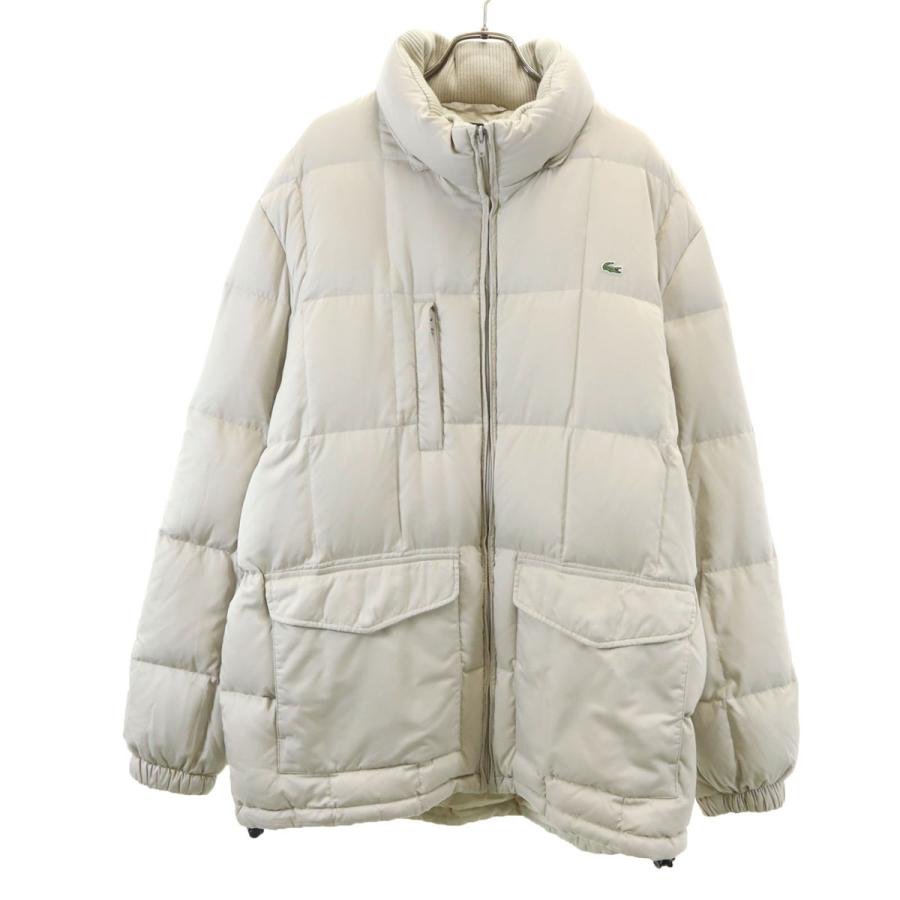 LACOSTE（ラコステ） ダウンコート 54/5 グレージュ メンズ 古着 中古 