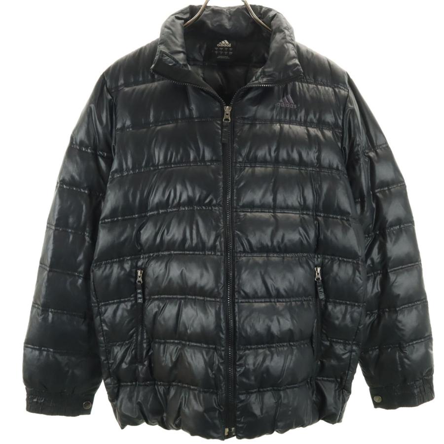 adidas（アディダス） ダウンジャケット M ブラック メンズ 古着 中古