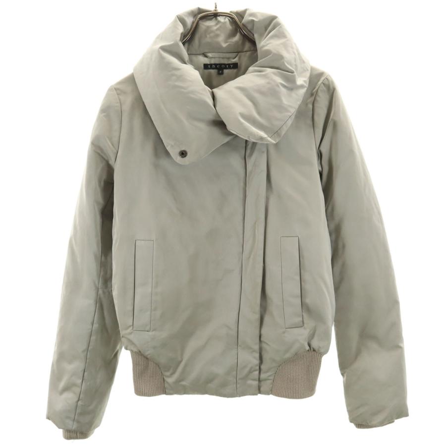theory（セオリー） ダウンジャケット P グレー レディース 古着 中古