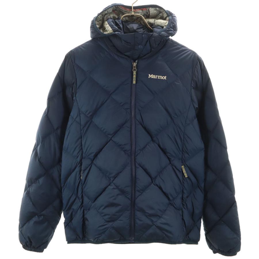 Marmot ダウンジャケット L ブルー ドローコード 短丈 v Marmot ダウンジャケット L ブルー ドローコード 短丈 v MARMOT