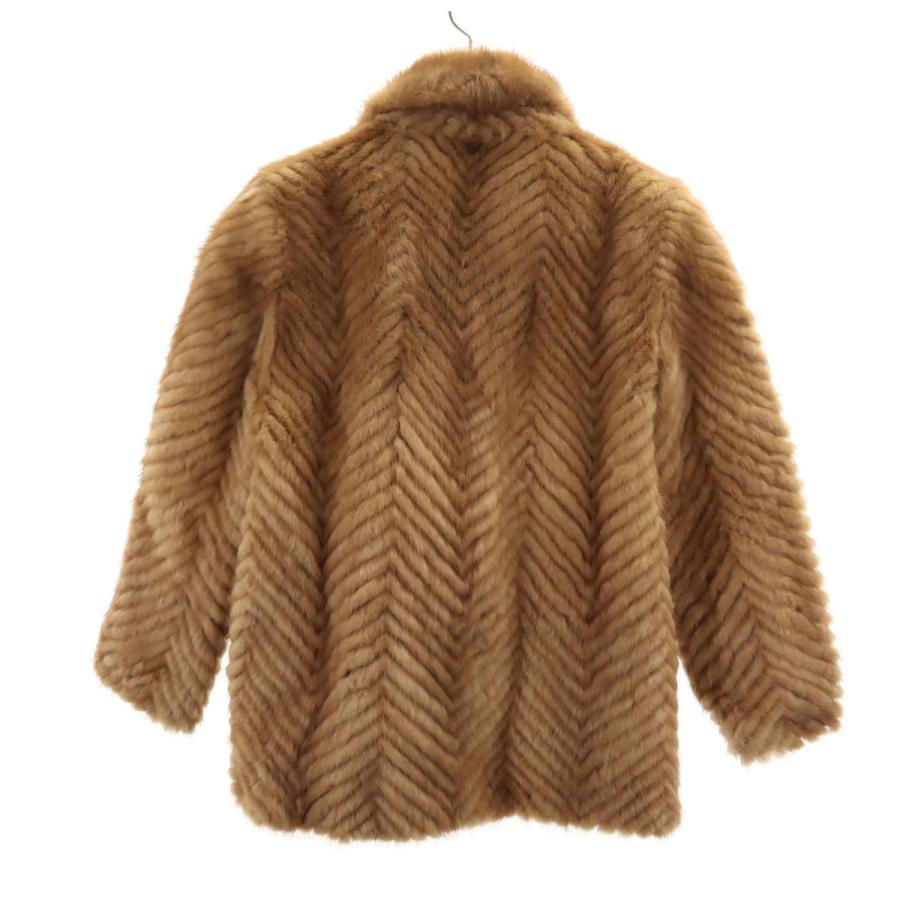 Moon Bat Fur ムーンバットファー 毛皮コート 11 キャメル レディース 