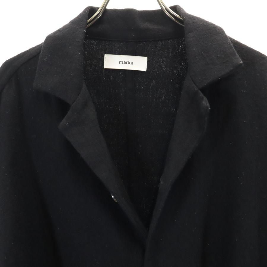 marka（マーカ） 日本製 シャツ コート 1 ブラック メンズ 古着 中古