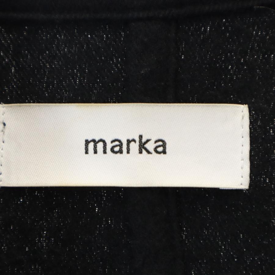 marka（マーカ） 日本製 シャツ コート 1 ブラック メンズ 古着 中古