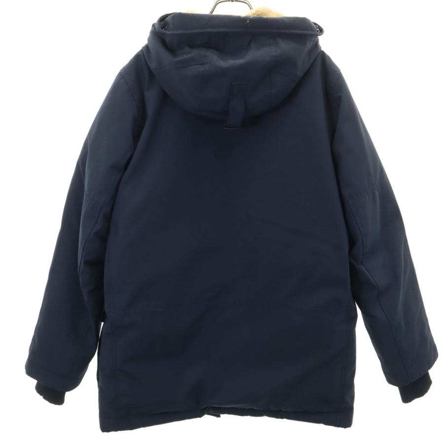 GAP（ギャップ） マウンテンパーカー S ネイビー 中綿 メンズ 古着 