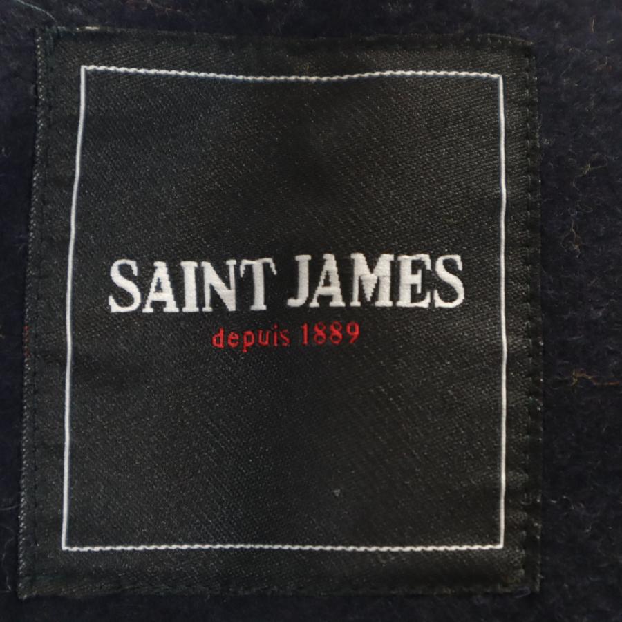 SAINT JAMES（セントジェームス） 美品 メルトン ピーコート S