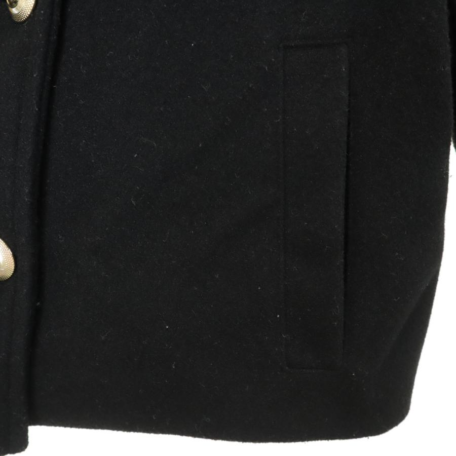 ZARA（ザラ） ウールライク ダブルブレスト ジャケット M ブラック