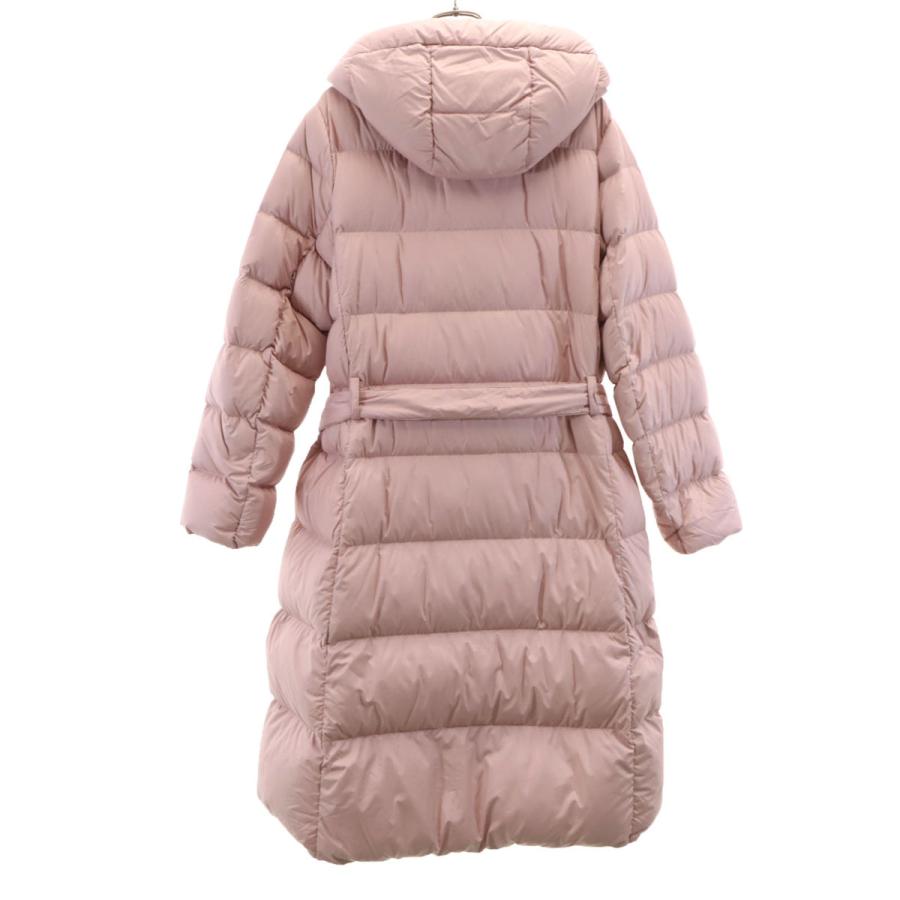 ユニクロ（UNIQLO） ライトウェイトフーデット ダウンコート XL ピンク 