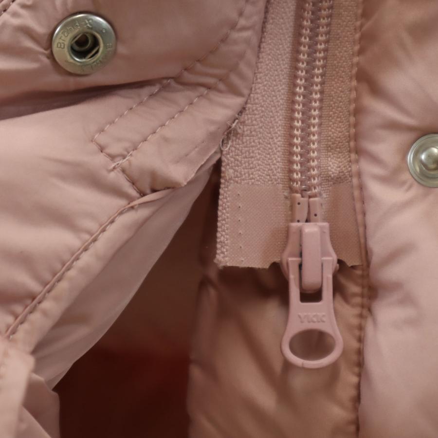 ユニクロ（UNIQLO） ライトウェイトフーデット ダウンコート XL ピンク 