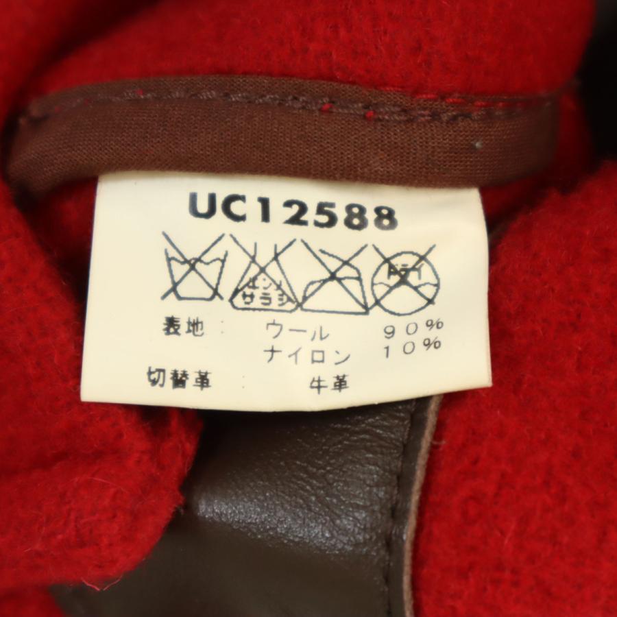 UNITED CARR ユナイテッドカー メルトン ダッフルコート 40 レッド