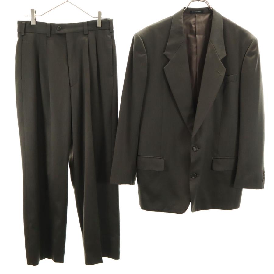 メンズティノラス スーツ THE TENORAS BUSINESS ティノラス スーツ 上下セットアップ M グリーン