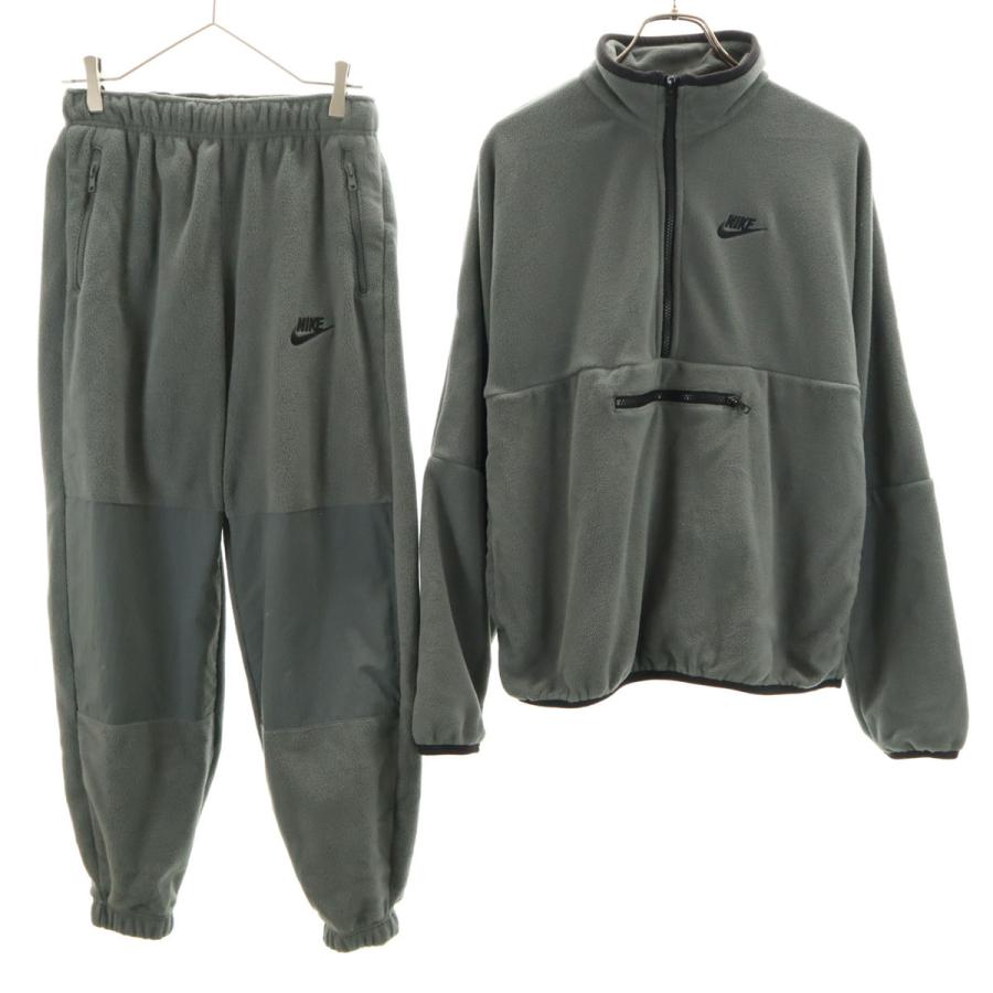NIKE（ナイキ） ハーフジップ フリースジャケット 上下セットアップ S