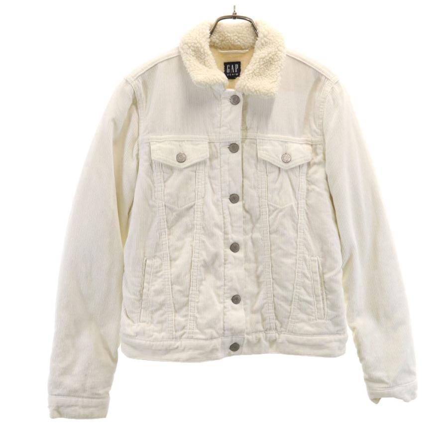 GAP DENIM ギャップデニム コーデュロイジャケット XS ホワイト系 裏 