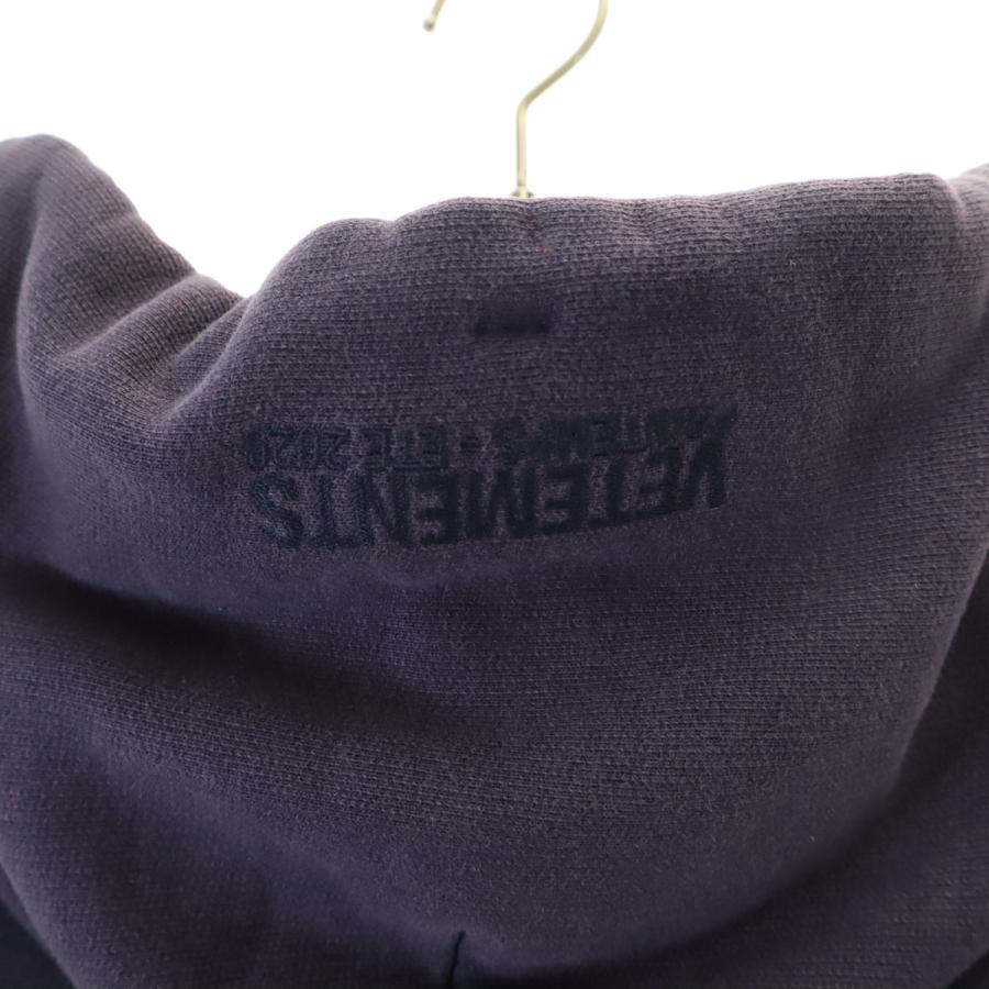 VETEMENTS（ヴェトモン） 長袖 バーコードパッチ スウェットパーカー M