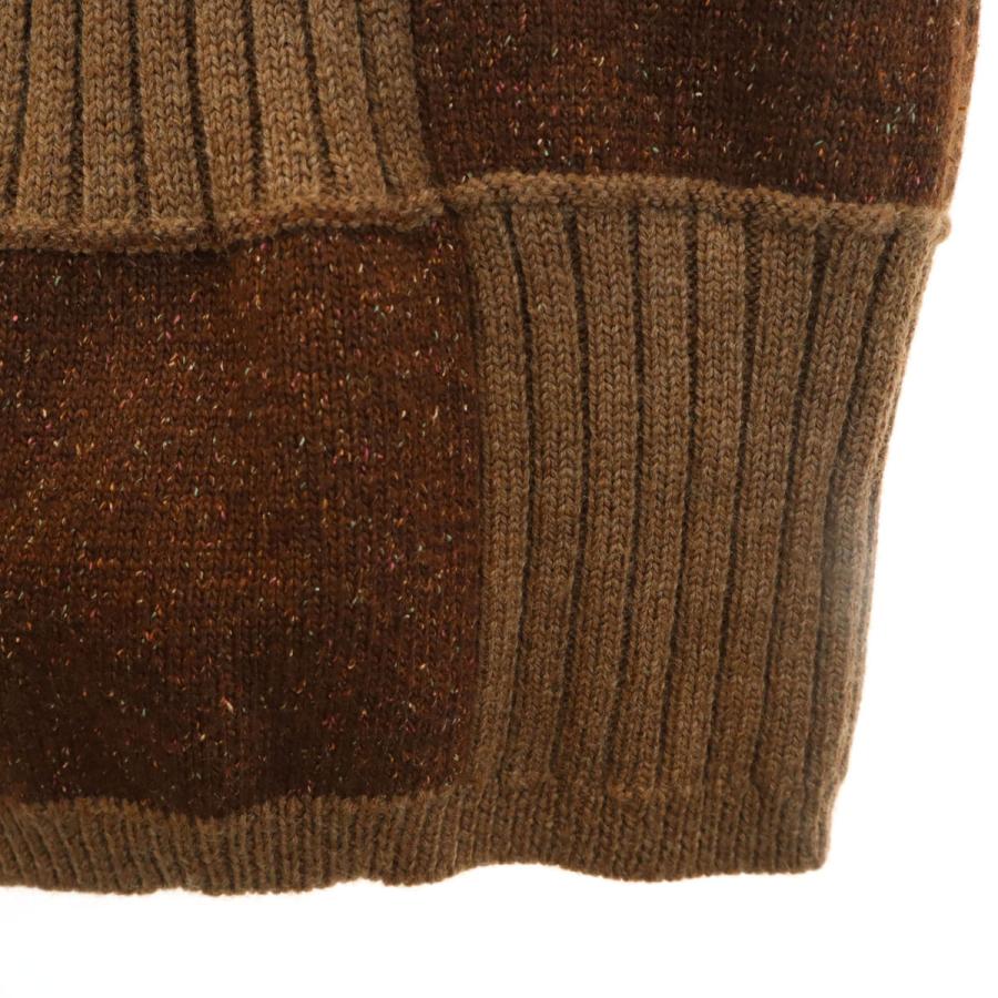 Christian Dior SPORTS クリスチャンディオールスポーツ 90s オールド 長袖 セーター L ブラウン ニット メンズ 古着 中古_3