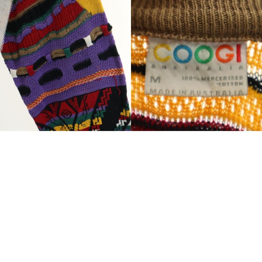 COOGI クージー 90s オーストラリア製 オールド 長袖 3D ニット
