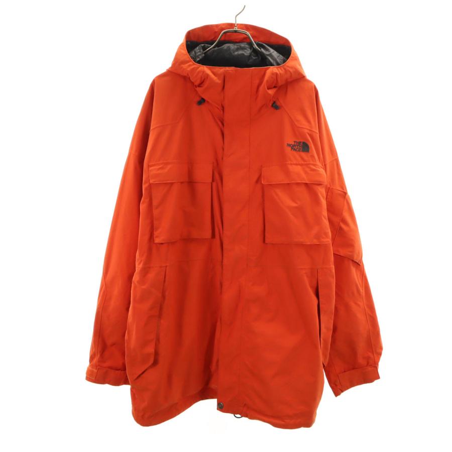 古着 THE NORTH FACE ノースフェイス マウンテンパーカー XXL オレンジ T0ATPT アウトドア ビッグサイズ メンズ THE NORTH FACE（ザ ノースフェイス） ノースフェイス マウンテン