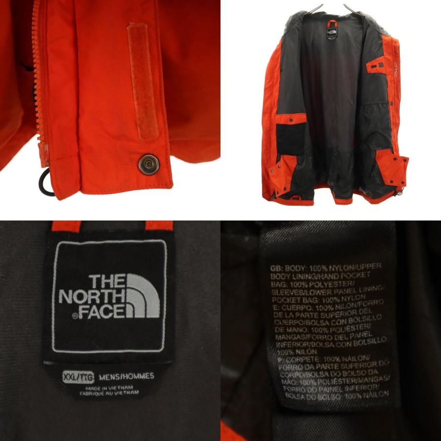 古着 THE NORTH FACE ノースフェイス マウンテンパーカー XXL オレンジ T0ATPT アウトドア ビッグサイズ メンズ THE NORTH FACE（ザ ノースフェイス） ノースフェイス マウンテン