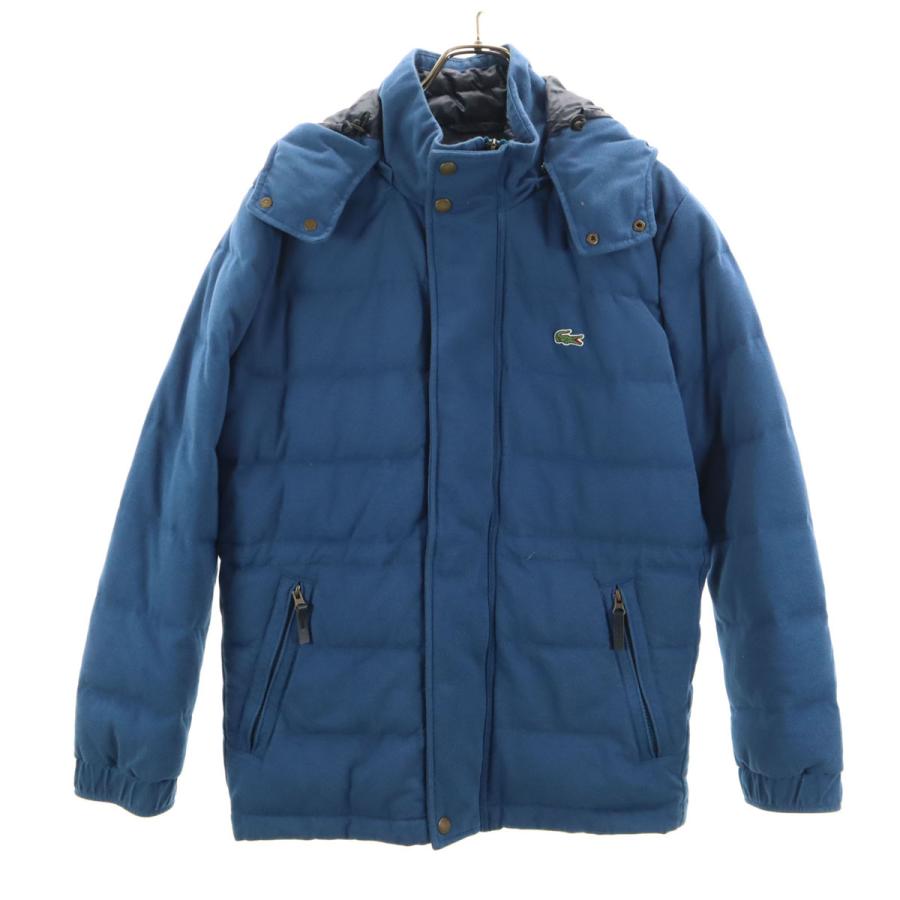 LACOSTE（ラコステ） ダウンジャケット 48/3 ブルー系 メンズ 古着