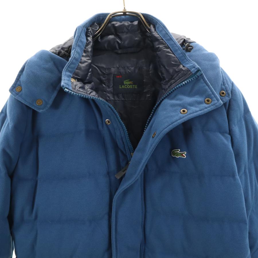 LACOSTE（ラコステ） ダウンジャケット 48/3 ブルー系 メンズ 古着