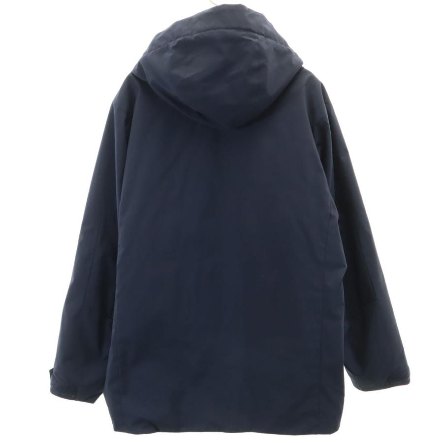 ユニクロ（UNIQLO） ハイブリッド ダウンパーカー M ネイビー メンズ 