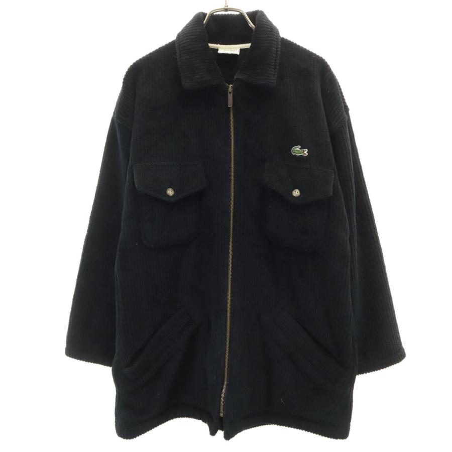 【未使用品】LACOSTE SPORT ブラックジャケット US S/M LACOSTE SPORT ラコステスポーツ ジャケット 3 ブラック メンズ 古着