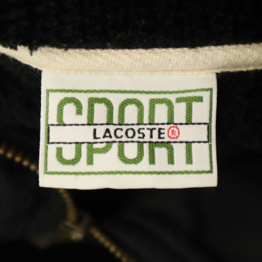 LACOSTE SPORT ラコステスポーツ ジャケット 3 ブラック メンズ 古着