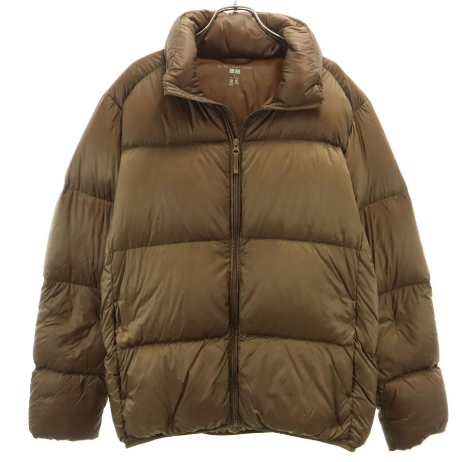 ユニクロ ウルトラライトダウンボリュームジャケット 3XL ブラウン ユニクロ（UNIQLO） ボリューム ウルトラライトダウンジャケット L