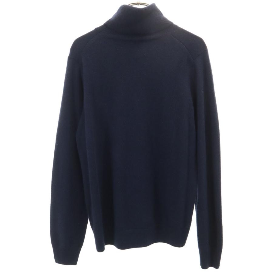 ユニクロ カシミヤタートルネックセーター レディース XL ネイビー 2024年 新品・未使用 UNIQLO ユニクロ カシミヤタートルネックセーター