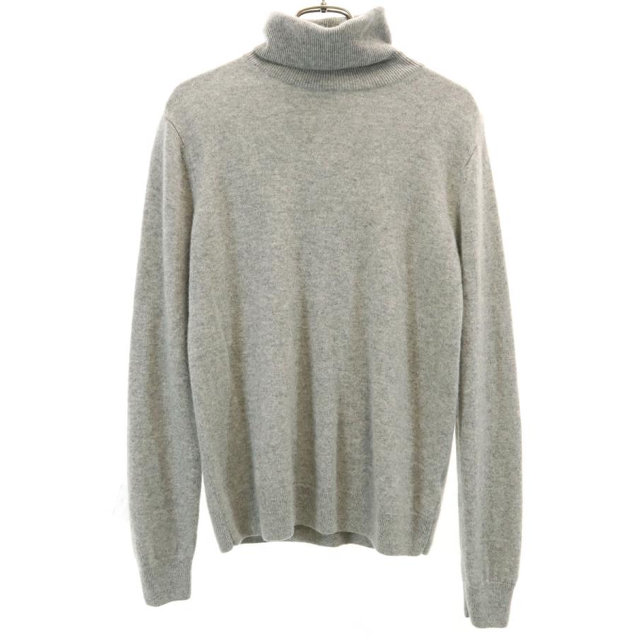 ユニクロ（UNIQLO） カシミヤ100％ 長袖 タートルネック セーター L