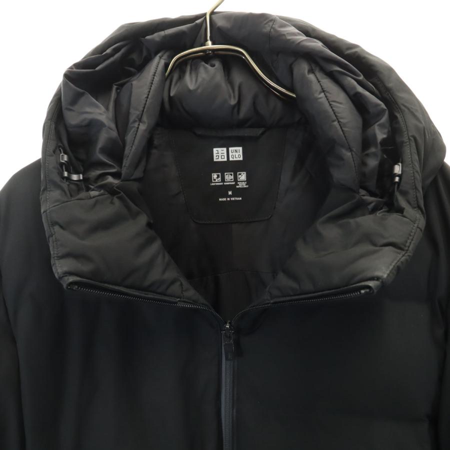 ユニクロ（UNIQLO） シームレス ダウンパーカー M ブラック 3Dカット 