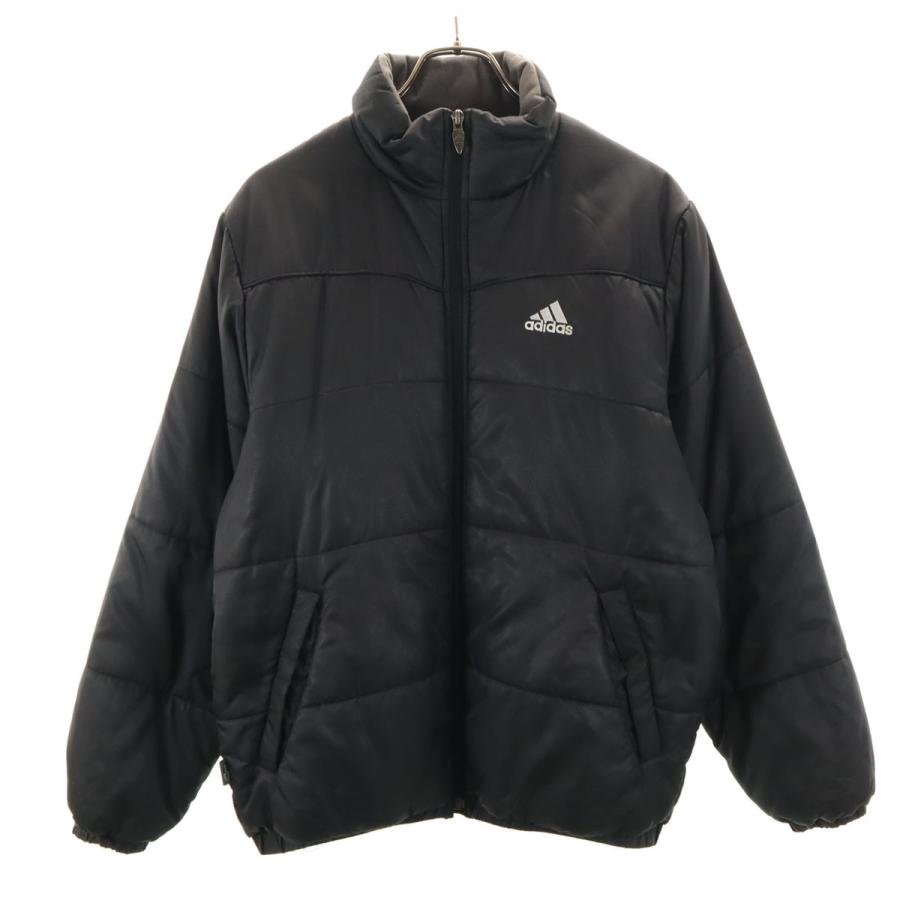 adidas（アディダス） 中綿ジャケット M ブラック メンズ 古着 中古