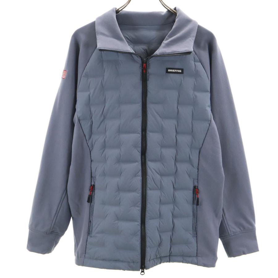 BRIEFING（ブリーフィング） 美品 ゴルフ 中綿ジャケット L ブルー系