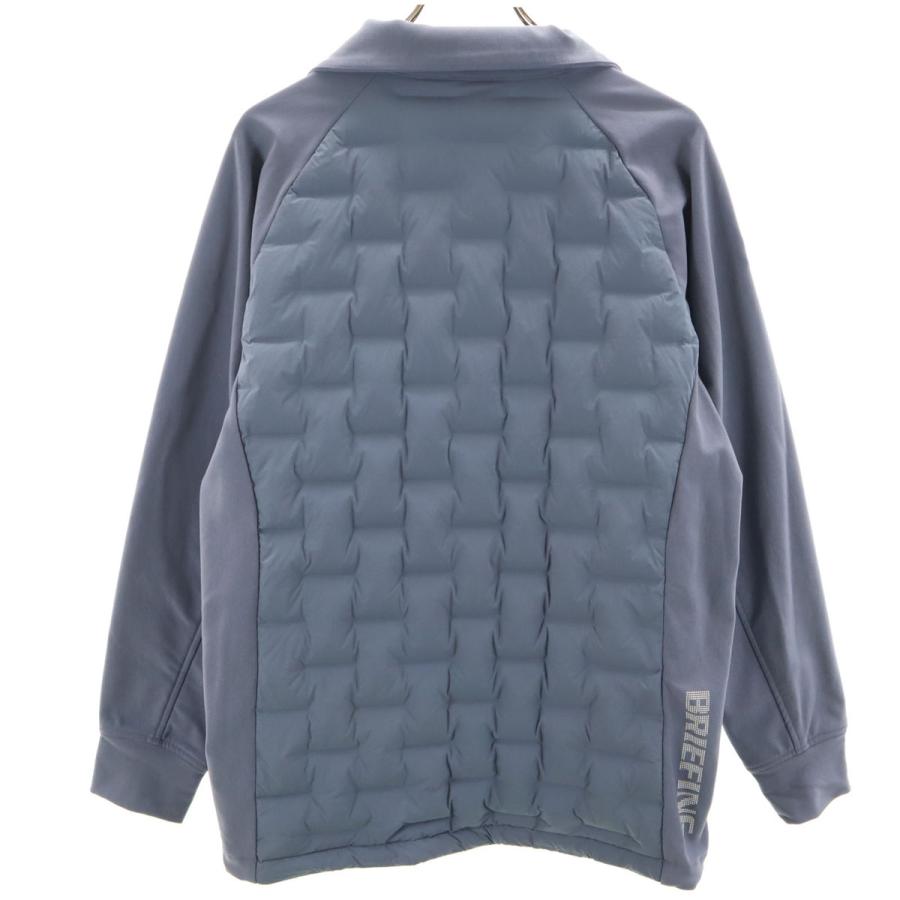 BRIEFING（ブリーフィング） 美品 ゴルフ 中綿ジャケット L ブルー系