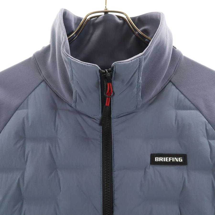 BRIEFING（ブリーフィング） 美品 ゴルフ 中綿ジャケット L ブルー系