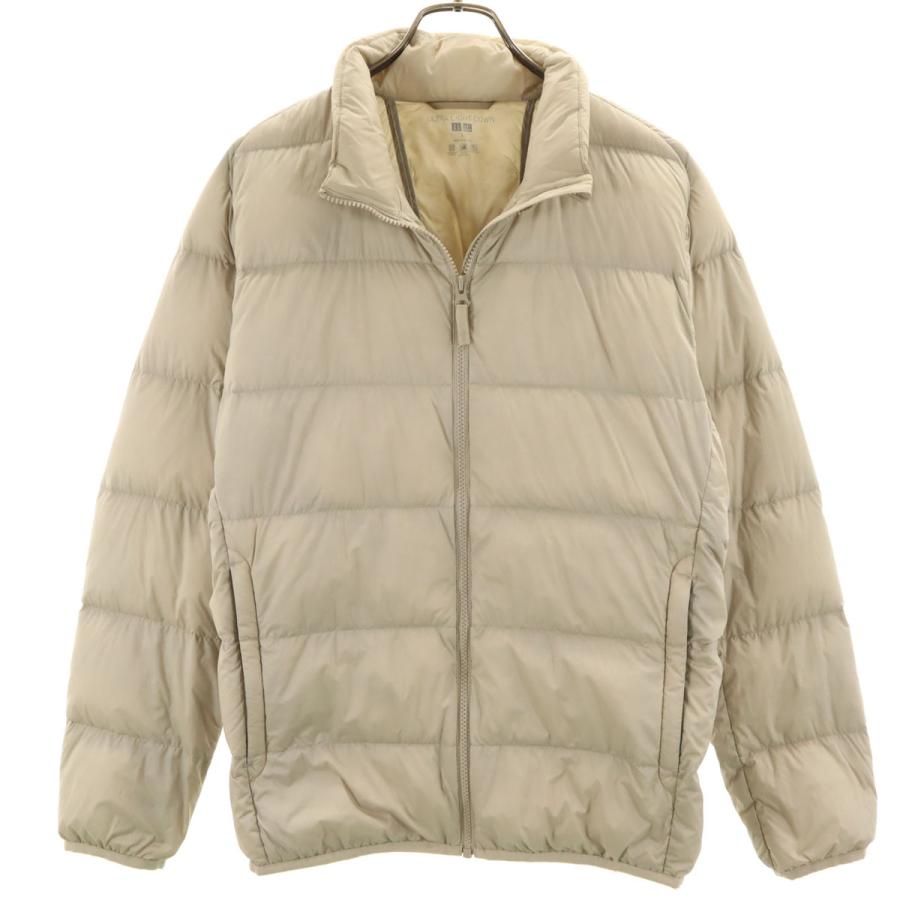 ユニクロ（UNIQLO） ウルトラライトダウンジャケット L ベージュ系