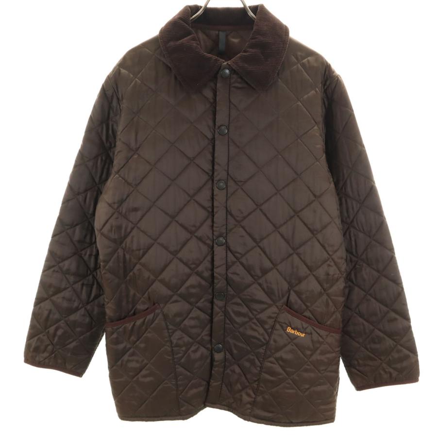 Barbour（バブアー） キルティングコート ブラウン メンズ 古着 中古