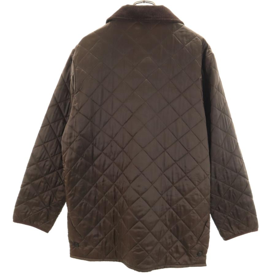 Barbour（バブアー） キルティングコート ブラウン メンズ 古着 中古