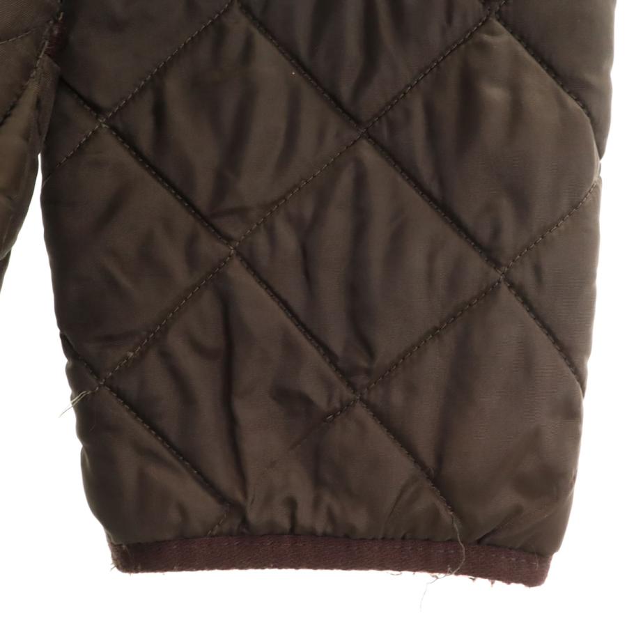 古着 Barbour バブアー キルティングコート ブラウン メンズ Barbour（バブアー） キルティングコート ブラウン メンズ 古着 中古