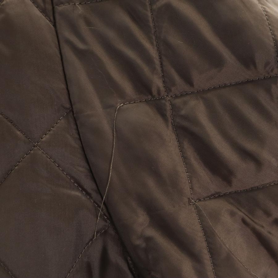 Barbour（バブアー） キルティングコート ブラウン メンズ 古着 中古