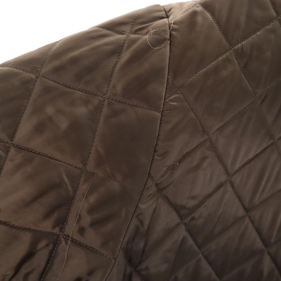 Barbour（バブアー） キルティングコート ブラウン メンズ 古着 中古