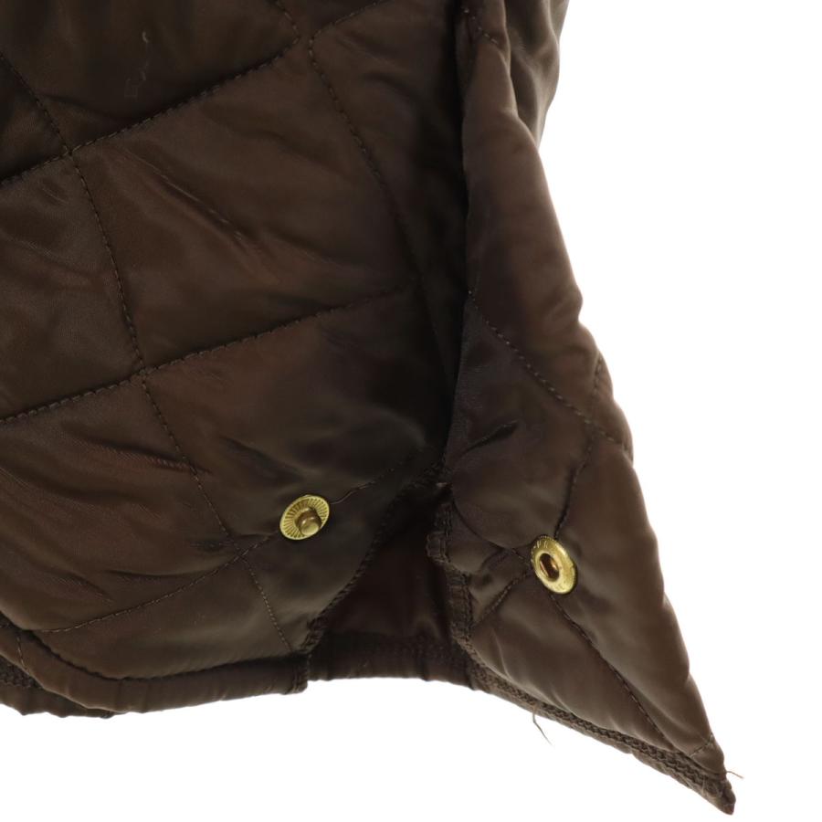 Barbour（バブアー） キルティングコート ブラウン メンズ 古着 中古