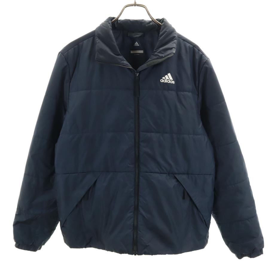 adidas（アディダス） 中綿ジャケット M ネイビー メンズ 古着 中古