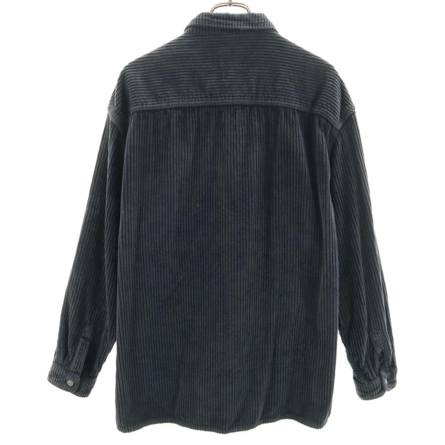 ZARA（ザラ） 長袖 コーデュロイ シャツ XL グレー メンズ 古着 中古