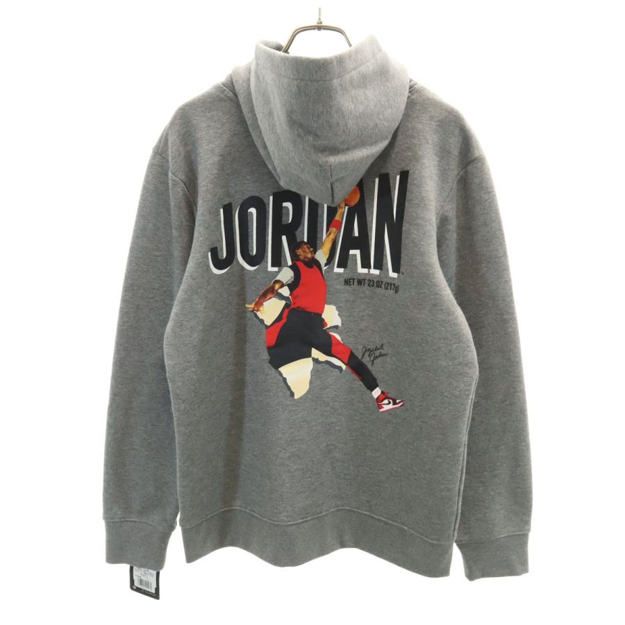 未使用 AIR JORDAN エアジョーダン バックプリント 長袖 スウェット