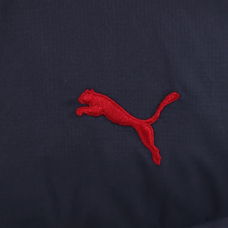 PUMA（プーマ） ダウンベスト S ネイビー メンズ 古着 中古 : CARMAK