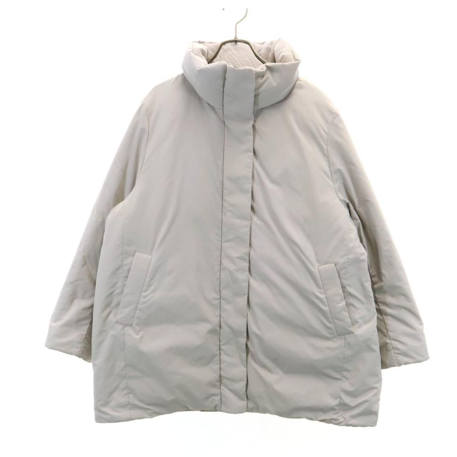 ユニクロ（UNIQLO） ハイブリッド ダウンコート XXL グレージュ ビッグ