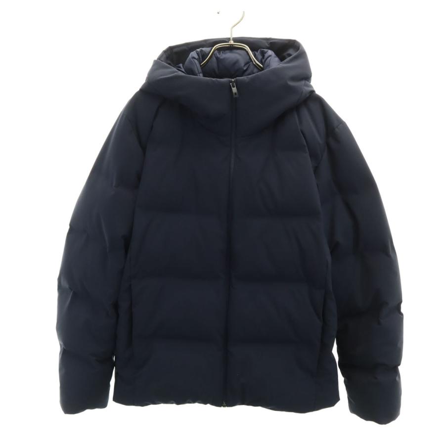 ユニクロ（UNIQLO） シームレス ダウンパーカー M ネイビー メンズ