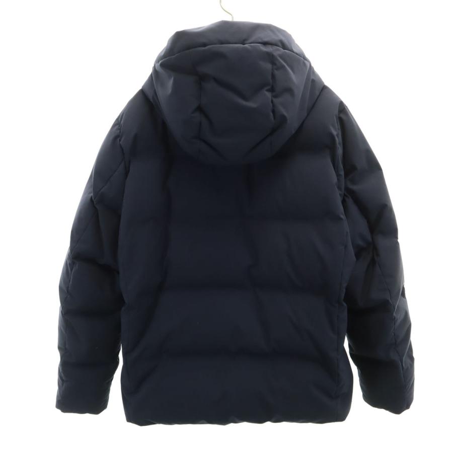 ユニクロ（UNIQLO） シームレス ダウンパーカー M ネイビー メンズ